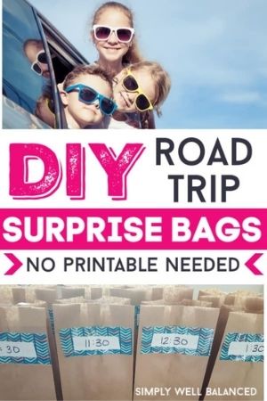 DIY Road Trip Surprise Bags for Kids