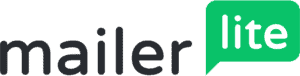 Mailer Lite startup logo. Mailer Lite startup logo.