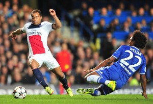 Lucas Moura has made 212 appearance, scoring 44 goals and winning four Ligue 1 titles. (Photo Courtesy: AFP/Getty)