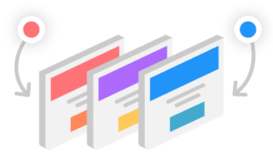 machine learning powered ab testing graphic