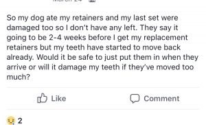 Facebook post screenshot