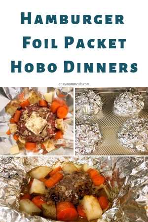 hamburger hobo dinners