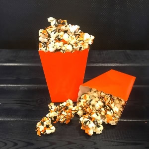 Halloween party popcorn