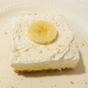 Banana Dessert Lasagna