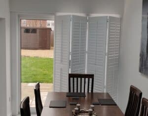 Track 4 Folding Track Shutters Patio Doors