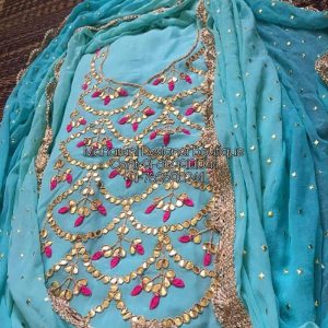 Heavy punjabi wedding suits online discount