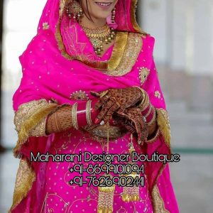 Pink bridal punjabi suits discount