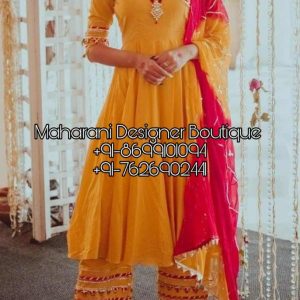 Punjabi suit gale design top