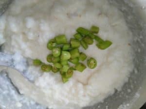 Green Chillies with Curd Rice