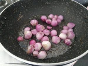 Saute the onions