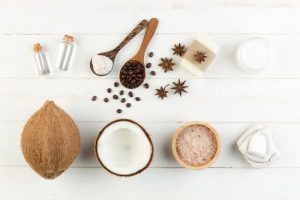 Use coconut oil to keep body odour away. Coconut oil may be used as deodorant as well