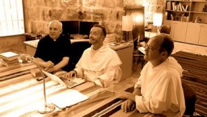 SVOTS Scripture Professor is Main Contributor to New Study Bible Fr. Eugen J. Pentiuc, Fr. Olivier-Thomas Venard and Fr. Kevin Stepens