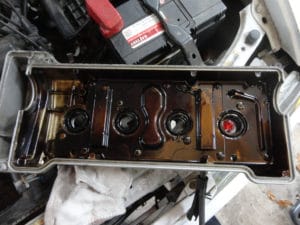 open valve cover