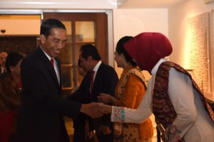 Presiden Jokowi tiba di Palm Spring, California, Amerika Serikat Pukul 17.49 waktu setempat (14/2). (Foto:Humas/Uni)
