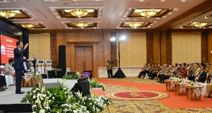 Presiden Jokowi saat memberikan arahan tentang tax amnesty di hotel Patra Jasa, Semarang, Jawa Tengah (9/8). (Foto: Humas/Oji)