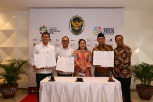 Konferensi Pers bersama tentang cuti bersama di kantor Kemenko PMK, Jakarta, Rabu (18/4). (Foto: Humas Kemenko PMK).