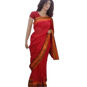 Tangail-cotton-Saree-online-shopping-bangladesh-shopnobari
