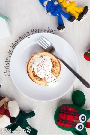 Easy Christmas Morning Pancakes for Kids