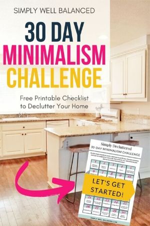 30 day minimalism challenge