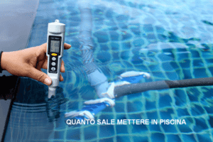 misurazione del sale in piscina