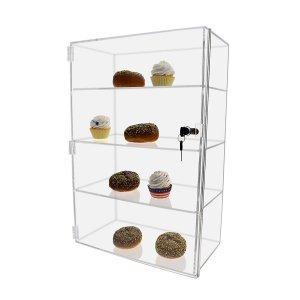 Vertical Acrylic Display Case Plexiglass Showcase