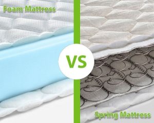 Memory Foam vs Spring Mattress GhostBed