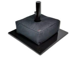 Best Cantilever Umbrella Base Weight 6 Heavy Offset Close Up Of Gravipod 14 X14 Square Cantilever Umbrella Weighted Base