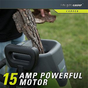 Greenworks 24052 Shredder in Action