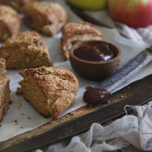 Apple Butter Bacon Scones