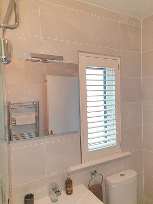 Pearl Plantation Shutters installed in Clonee, Dublin 15