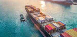 container ship for ocean marine insurance