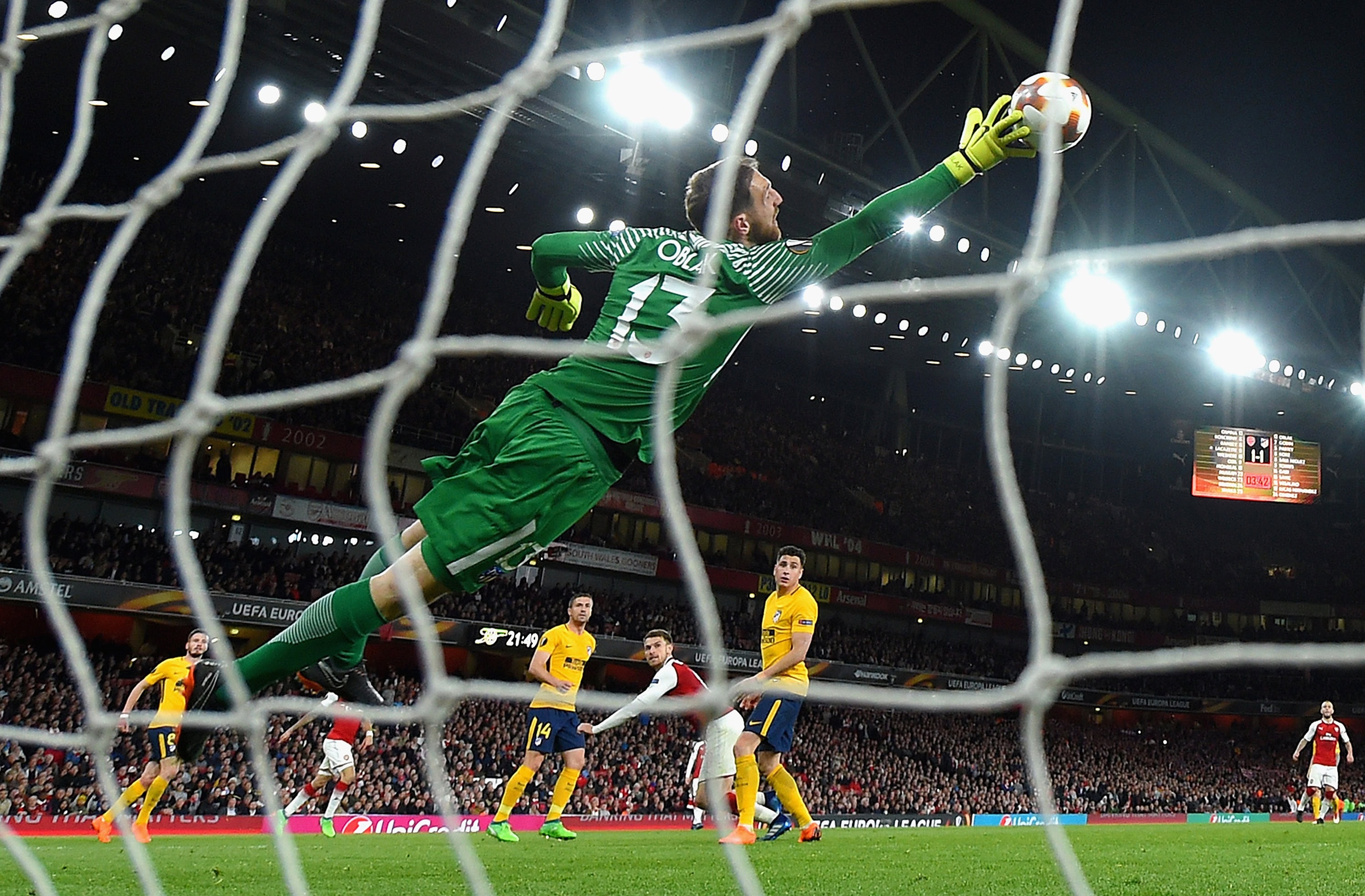 A 100 million save. (Photo Courtesy- Mike Hewitt/Getty Images)