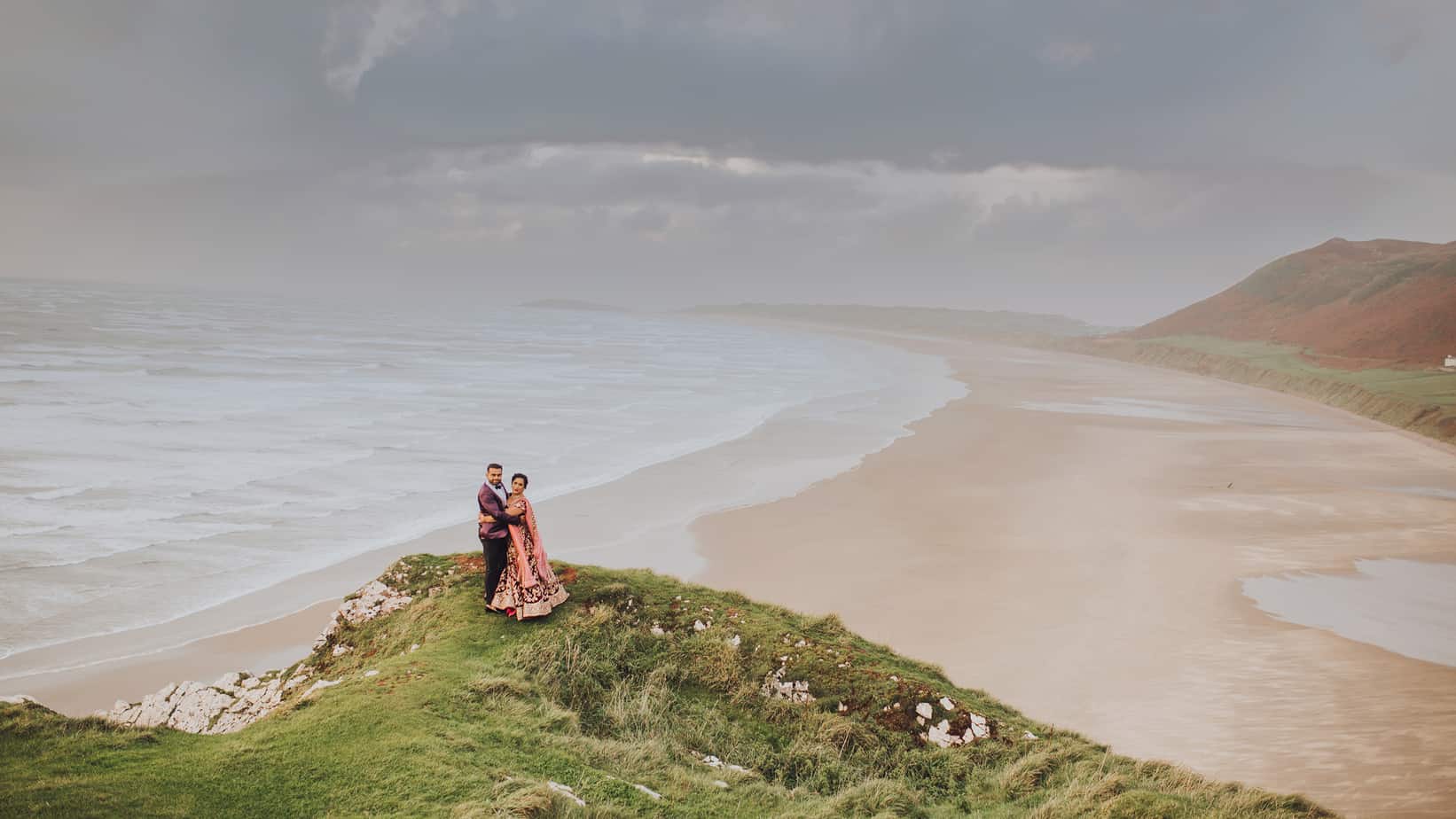Indian Wedding At Oldwalls Gower Mr Mrs Kamuni