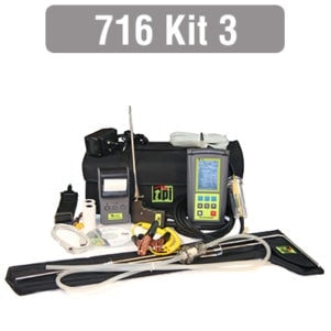 716 Flue Gas Analyser Kit 3