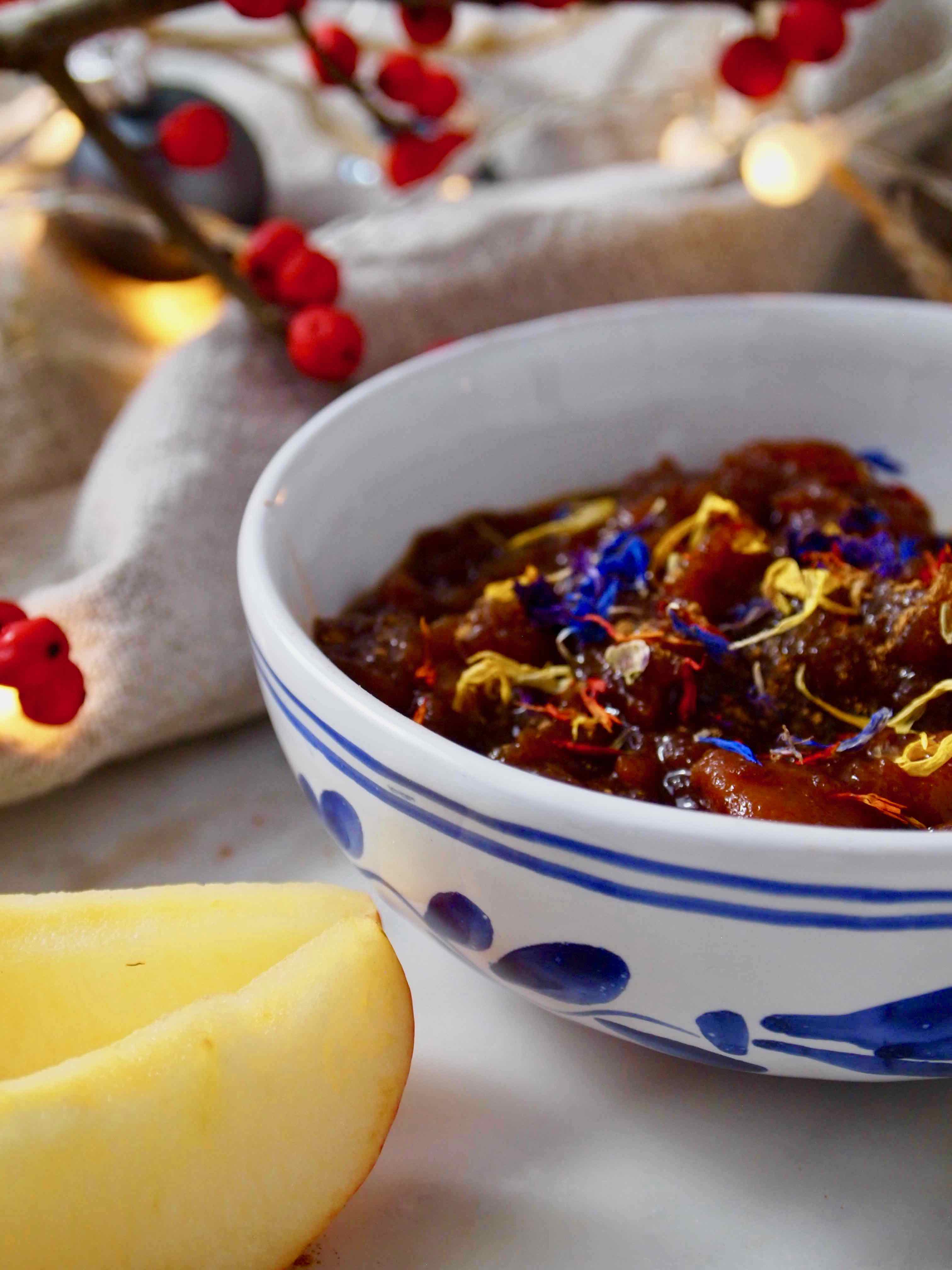 Weihnachts-Chutney mit Portwein