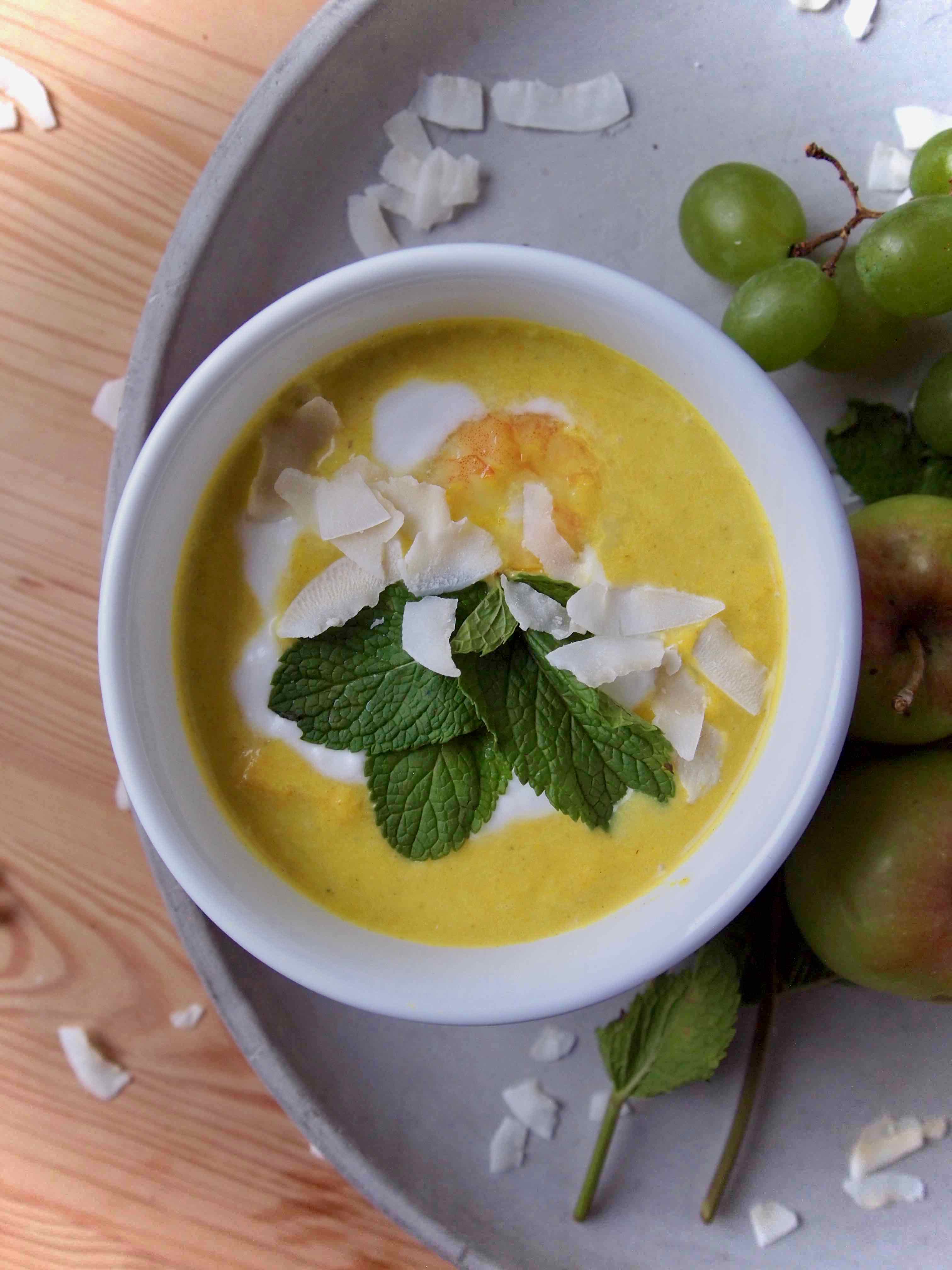Apfel-Curry-Suppe
