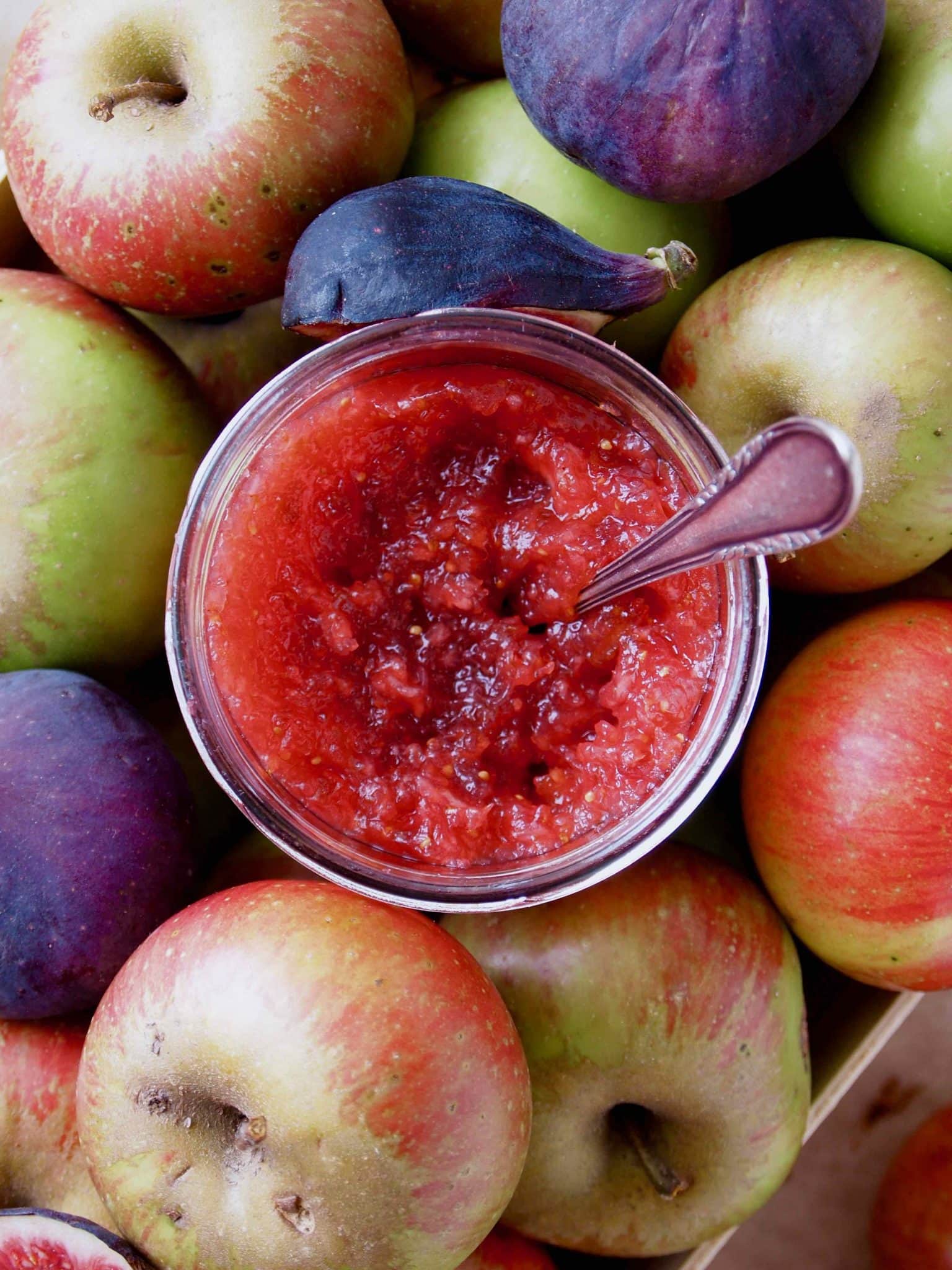 Apfel-Feigen-Marmelade