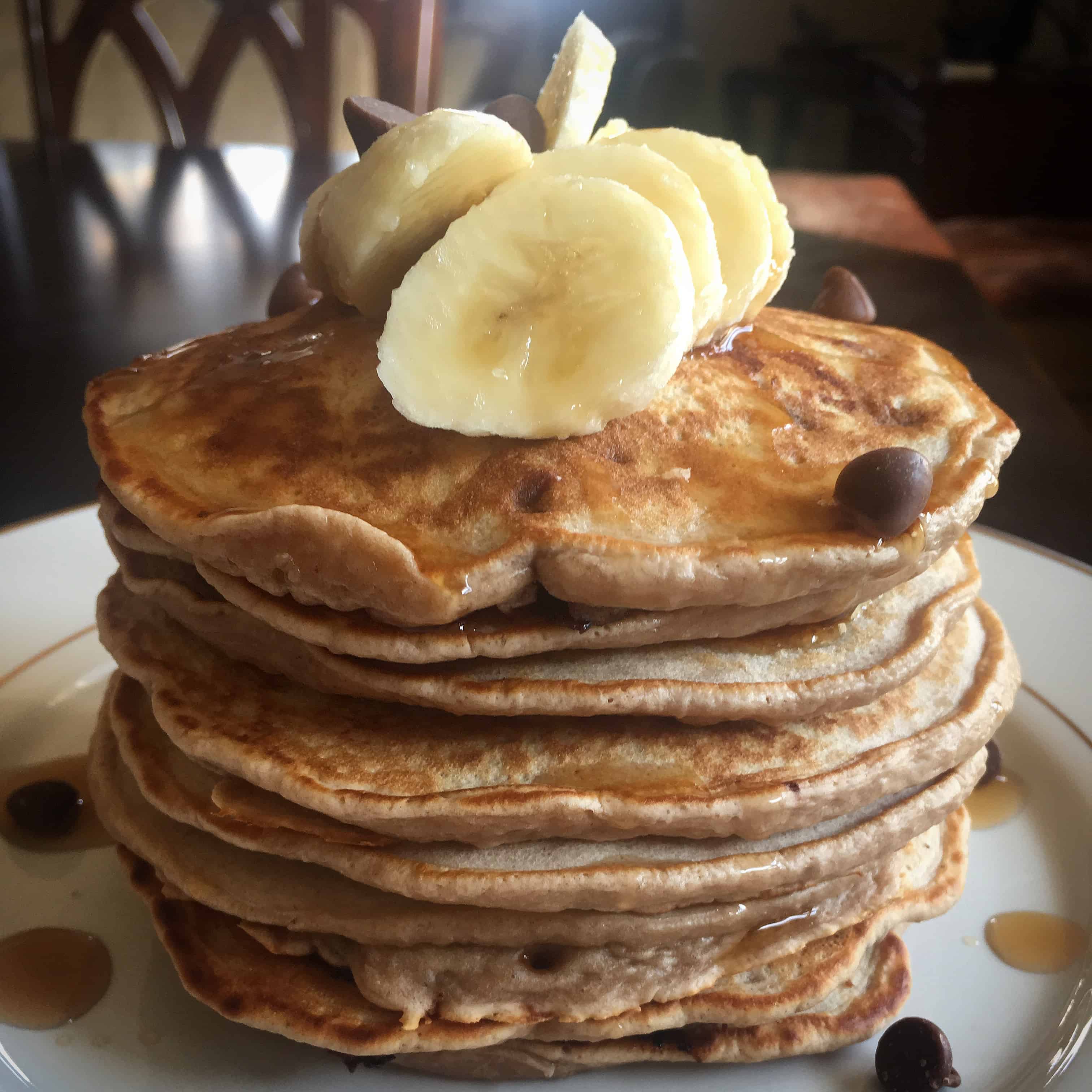 choc chip pancakes