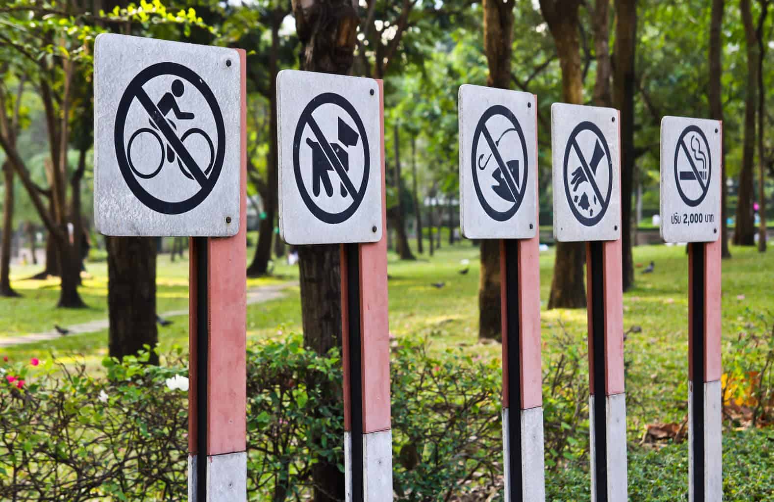 Vape restricties