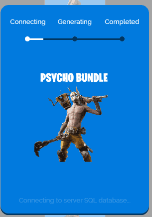 process to get Psycho Bundle Skin code.