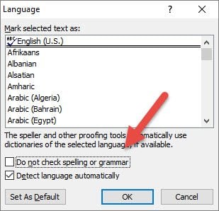 Microsoft Word Spell Check Not Working 5 Solutions