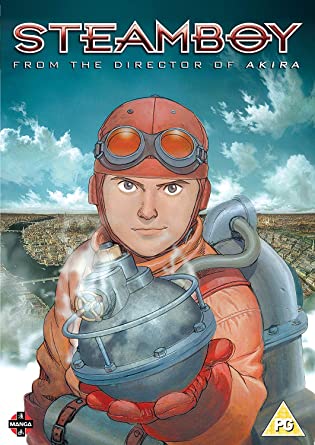 portada de steamboy DVD