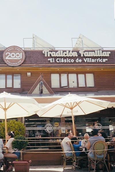cafe 2001 villarica fachada exterior geandce
