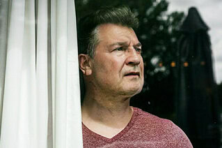 Will Hearing Aids Help Me? 1 Man with hearing loss wondering, "Will hearing aids help?"