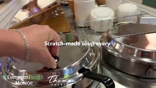 Thomas Cuisine food service company, healthcare client