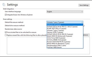 Eraser File Shredder Deletes Sensitive Data