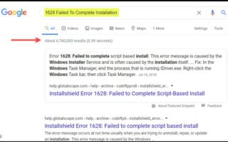 Find & Fix Error Messages