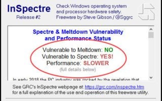 InSpectre summary results