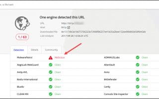 VirusTotal scan