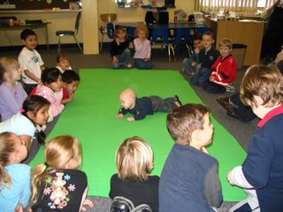 RootsofEmpathy3 In a Roots of Empathy class, the teacher is a baby